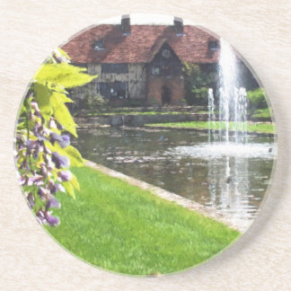 Lake and Fountain at RHS Wisley Coaster