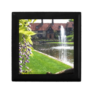 Lake and Fountain at RHS Wisley Jewelry Box