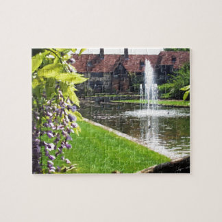 Lake and Fountain at RHS Wisley Jigsaw Puzzle