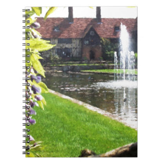 Lake and Fountain at RHS Wisley Notebook