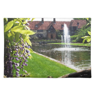 Lake and Fountain at RHS Wisley Placemat