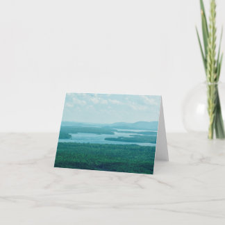 Lake and Mountain View Card
