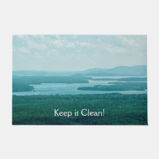 Lake and Mountain View Doormat
