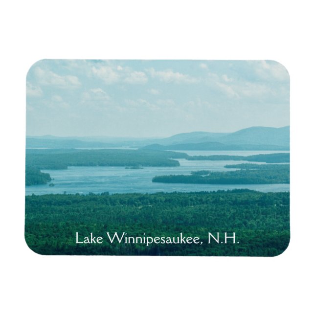 Lake and Mountain View Magnet (Horizontal)