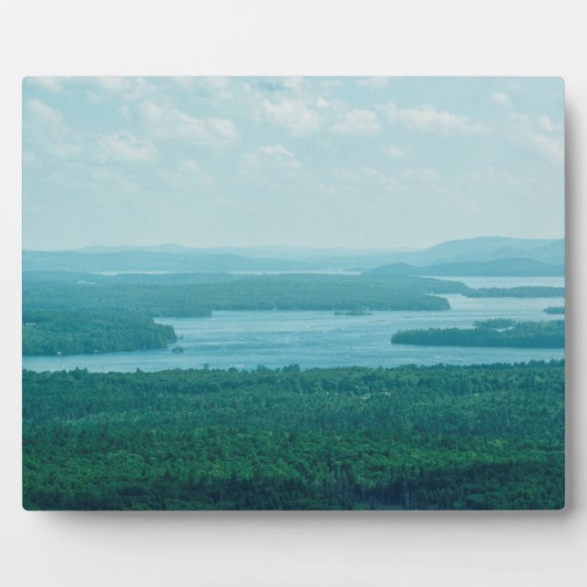 Lake and Mountain View Plaque (Front)