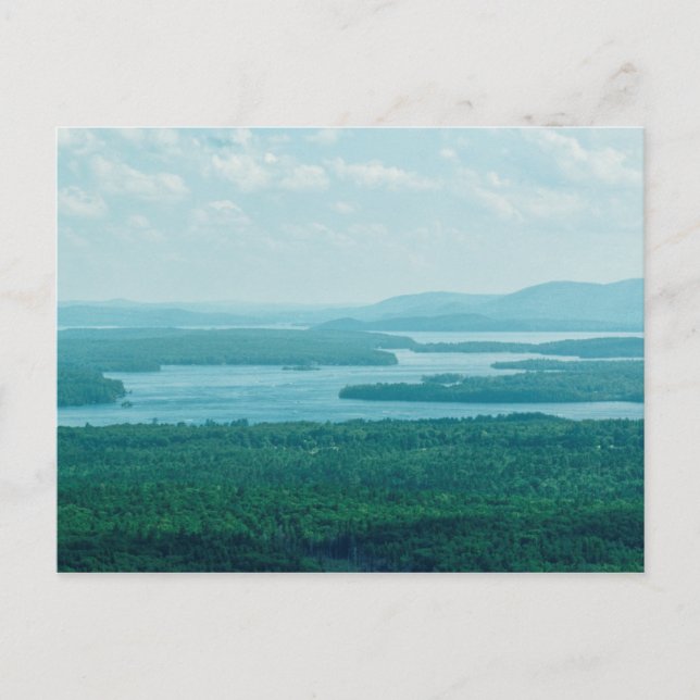 Lake and Mountain View Postcard (Front)