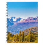 Lake and Mountains Landscape, Patagonia, Chile Notebook Lake and Mountains Landscape, Patagonia, Chile Notebook