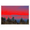 Lake And Red Sky