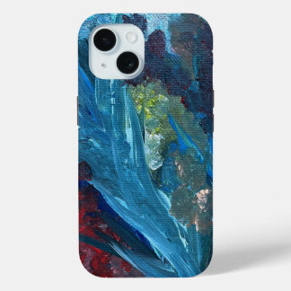 Lake and the weeds  iPhone 15 case