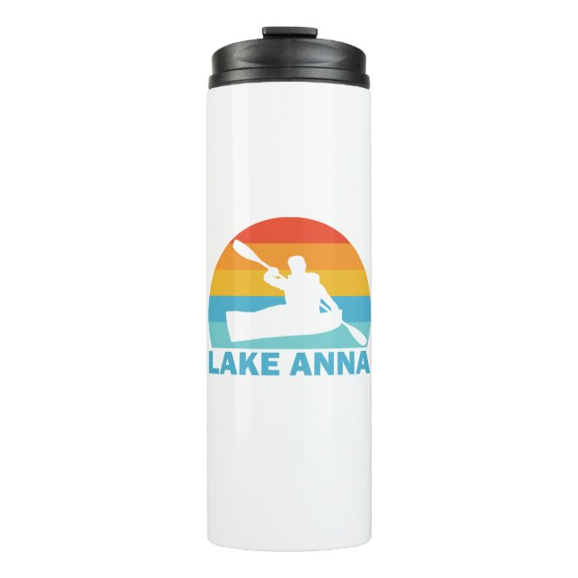 Lake Anna Virginia Kayak Thermal Tumbler (Front)