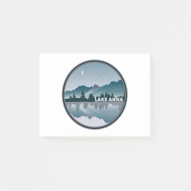 Lake Anna Virginia Reflection Post-it Notes (Front)