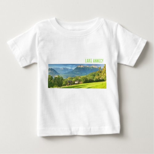 Lake Annecy Gerber Baby Vest Baby T_Shirt