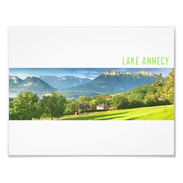 Lake Annecy Print (Front)