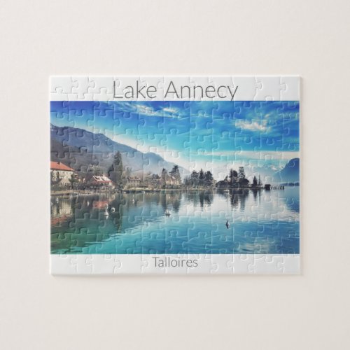 Lake Annecy Talloires _ Haute_Savoie Jigsaw Puzzle