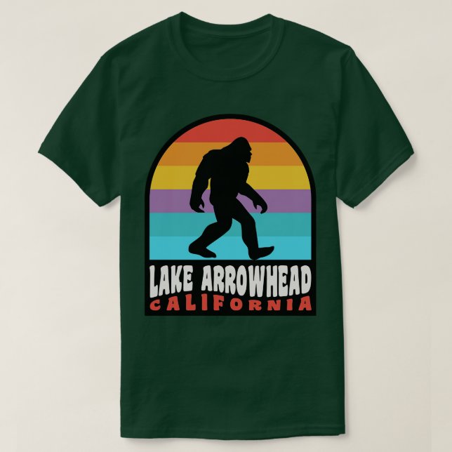 Lake Arrowhead California San Bernardino Mountains T-Shirt (Design Front)