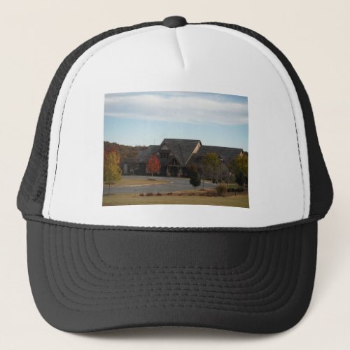 Lake Arrowhead Ga Club house Trucker Hat