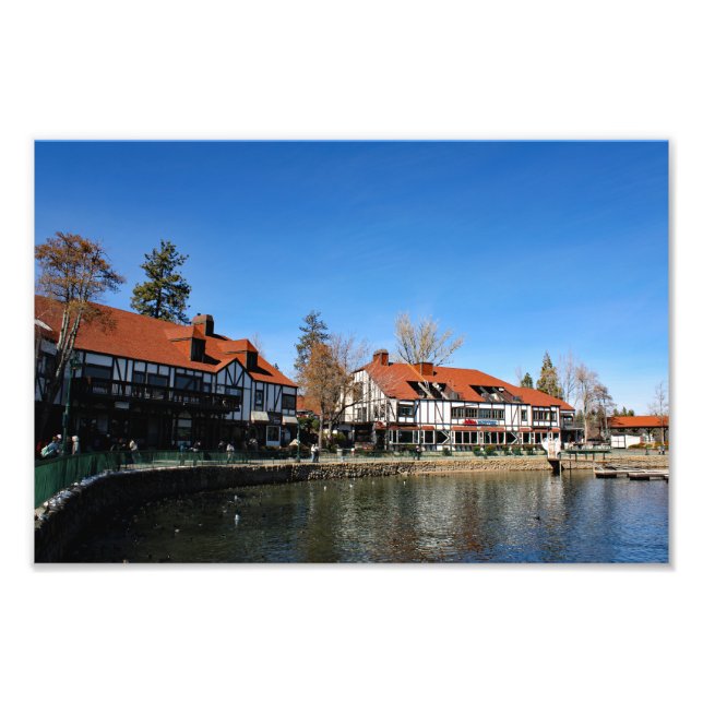 Lake Arrowhead Photo Print (Front)