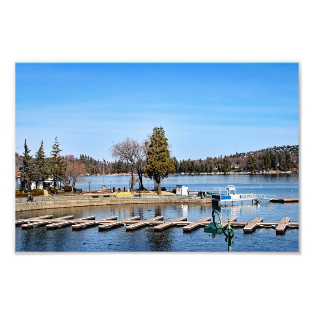 Lake Arrowhead Photo Print (Front)