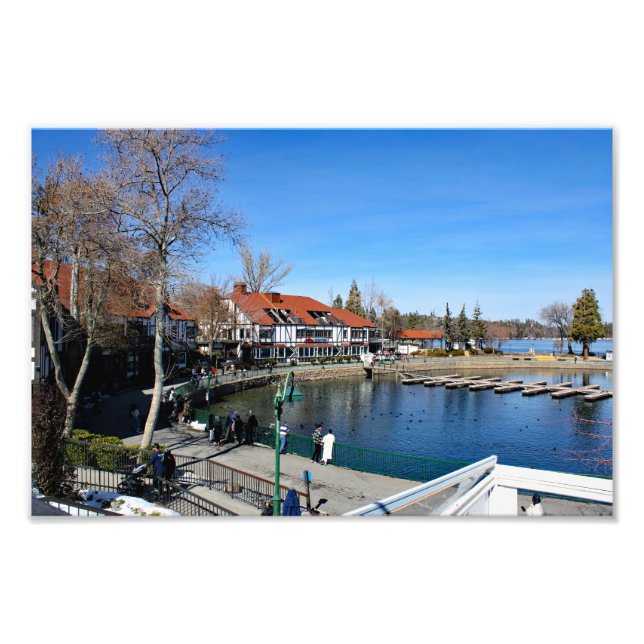 Lake Arrowhead Photo Print (Front)
