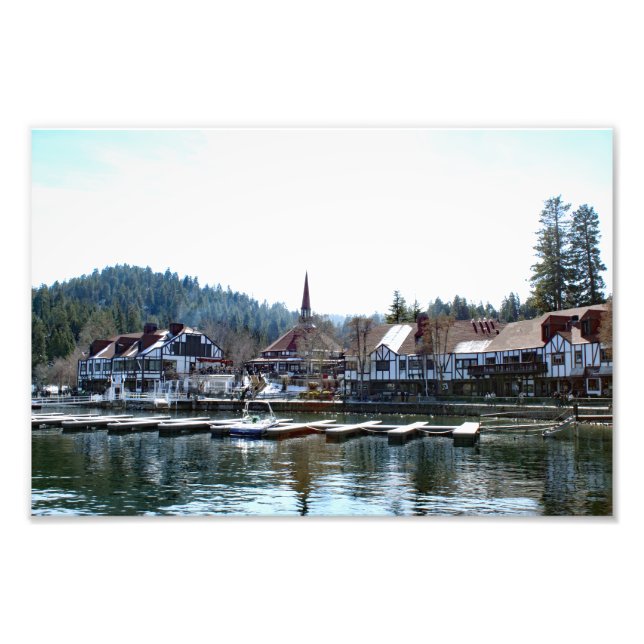 Lake Arrowhead Photo Print (Front)