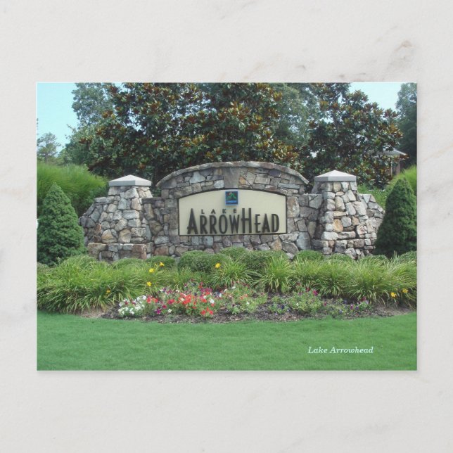 Lake Arrowhead Postercard 2 Postcard (Front)