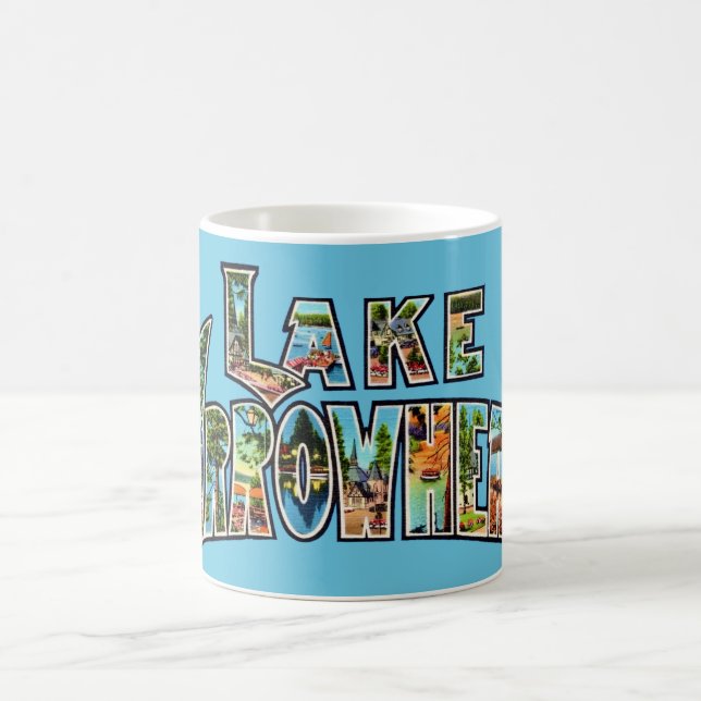 Lake Arrowhead Retro Mug (Center)