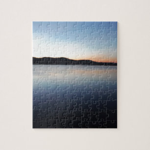 Lake Arrowhead sunset Jigsaw Puzzle