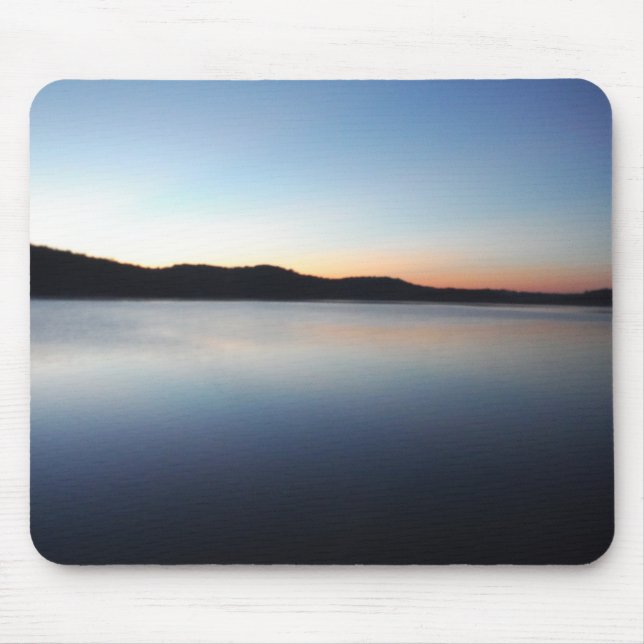 Lake Arrowhead sunset Mouse Pad (Front)