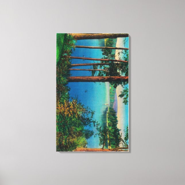 Lake Arrowhead ViewLake Arrowhead, CA Canvas Print (Front)