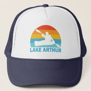 Lake Arthur Pennsylvania Kayak Trucker Hat