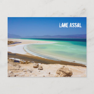 Lake Assal   Djibouti Postcard