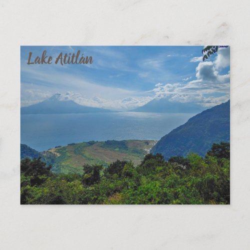Lake Atitln Guatemala Postcard