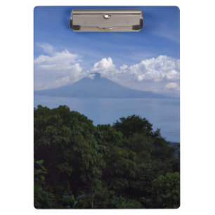 Lake Atitlan Volcanoes Photo Clipboard