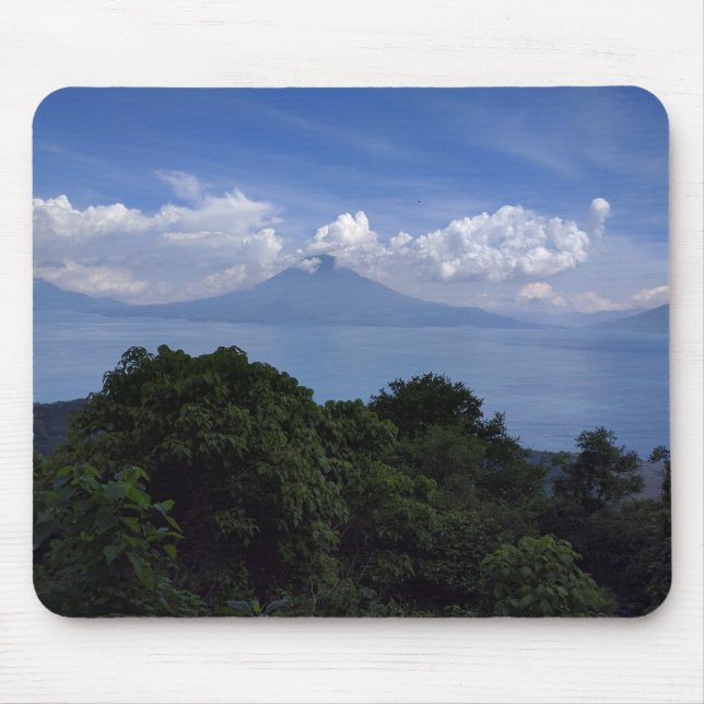 Lake Atitlan Volcanoes Photo Mouse Pad (Front)