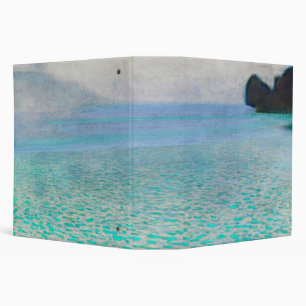 Lake Atter, Gustav Klimt 3 Ring Binder