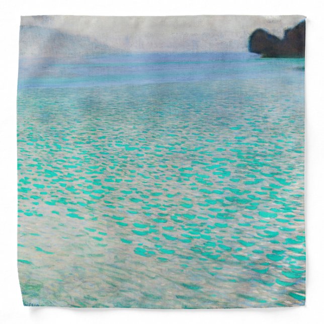 Lake Atter, Gustav Klimt Bandana (Front)