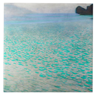 Lake Atter, Gustav Klimt Ceramic Tile