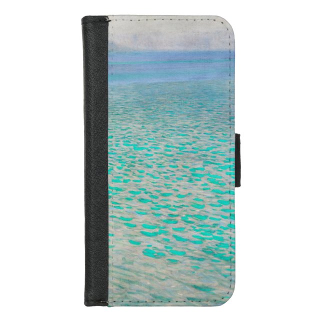 Lake Atter, Gustav Klimt iPhone Wallet Case (Front)