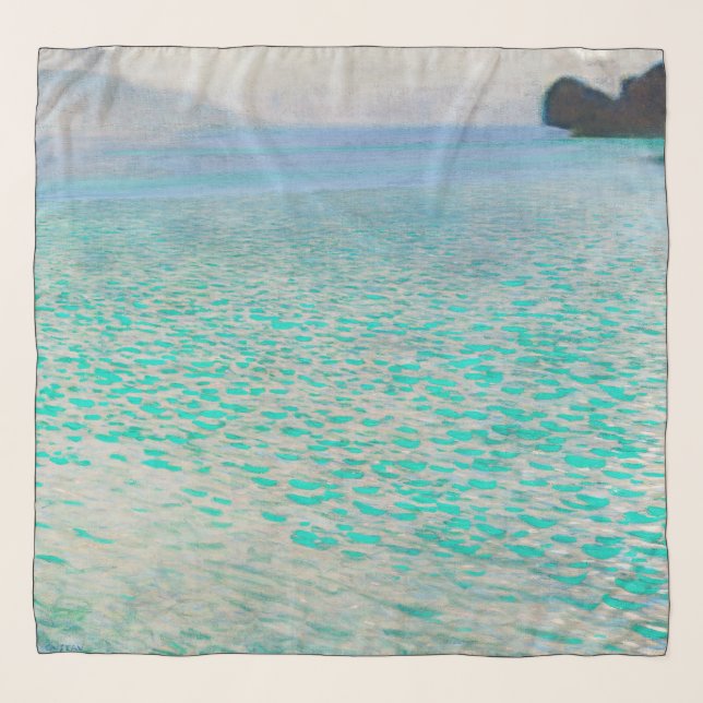 Lake Atter, Gustav Klimt Scarf (Front)