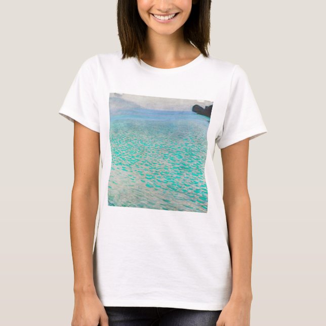 Lake Atter, Gustav Klimt T-Shirt (Front)