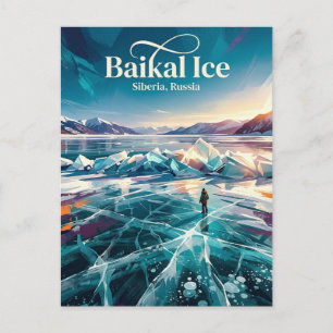 Lake Baikal Russia Postcard