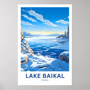 Lake Baikal Russia Travel Print