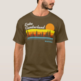 Lake berland Kentucky Lake berland Fishing Retro T-Shirt