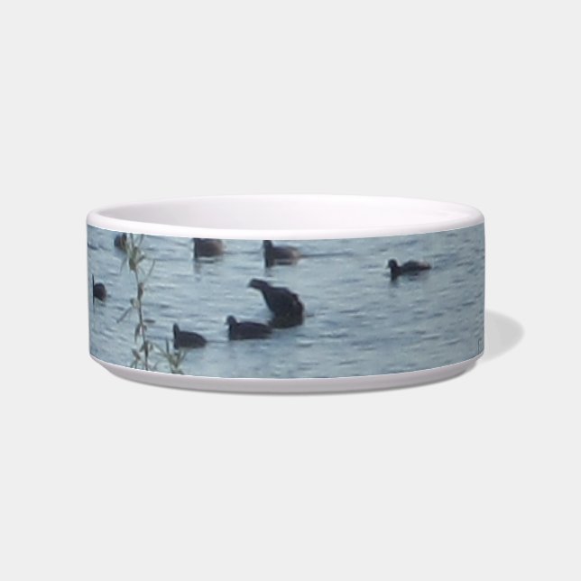 Lake Birds Pet Bowl (Left)