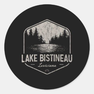 Lake Bistineau Louisiana Outdoors Vintage Classic Round Sticker