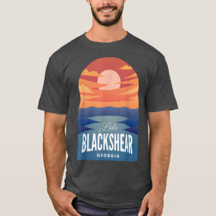 Lake Blackshear GA Retro Sunset  T-Shirt
