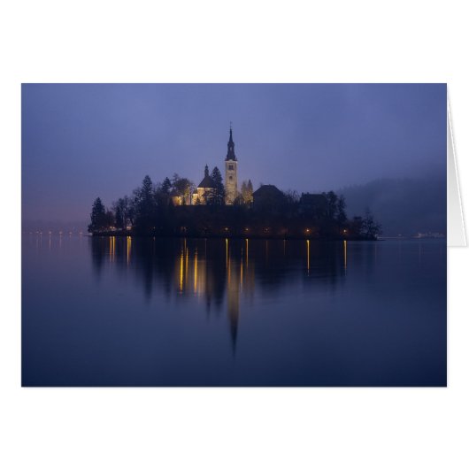 Lake Bled Card (Front Horizontal)