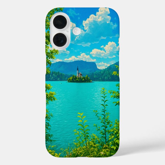 Lake Bled Case-Mate iPhone Case (Back)
