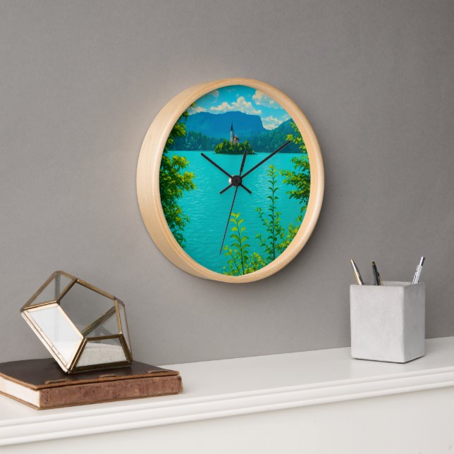 Lake Bled Clock (Office)
