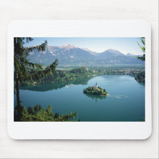 Lake Bled Slovenia Mouse Pad
